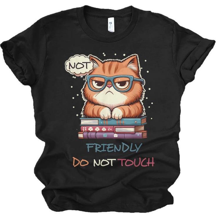 Sarcastic Loner Introvert Not a Friendly Do Not Touchs Unisex Jersey T-Shirt