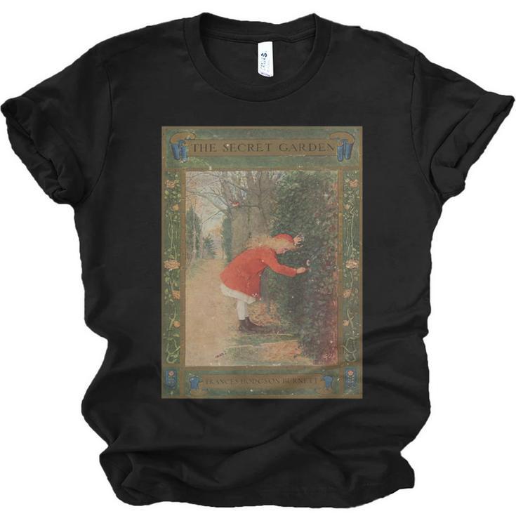 The Secret Garden Book Cover Unisex Jersey T-Shirt