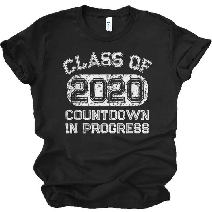Senior 2020 Countdown To Graduation T-Shirt Unisex Jersey T-Shirt