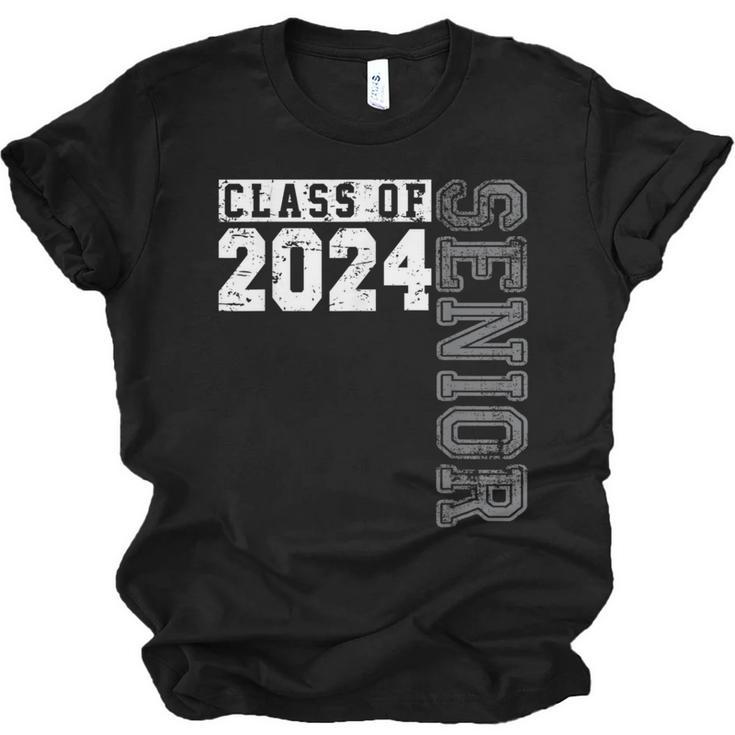 Senior 2024 Class Of 2024 Seniors Graduation 2024 Senior 24 Unisex Jersey T-Shirt