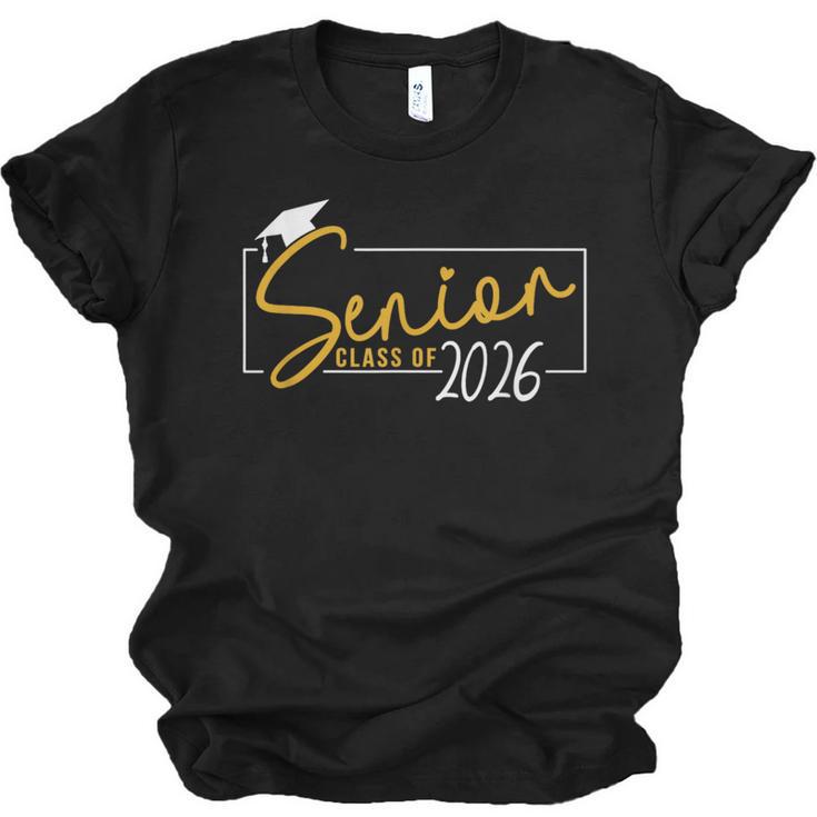 Senior 2026 Class Of 2026 Seniors Graduation School Senior Unisex Jersey T-Shirt