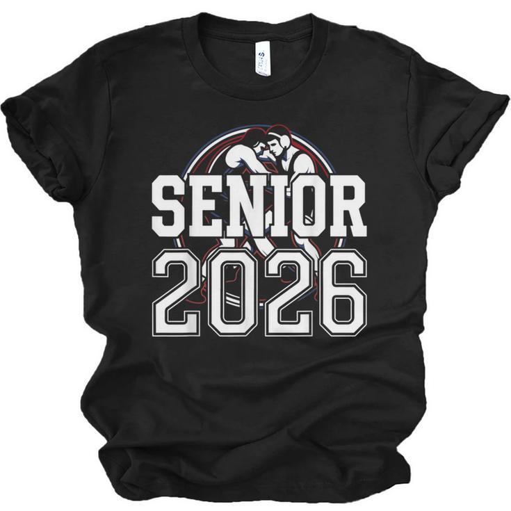 Senior 2026 Wrestling Class Of 2026 Wrestler Graduation Unisex Jersey T-Shirt