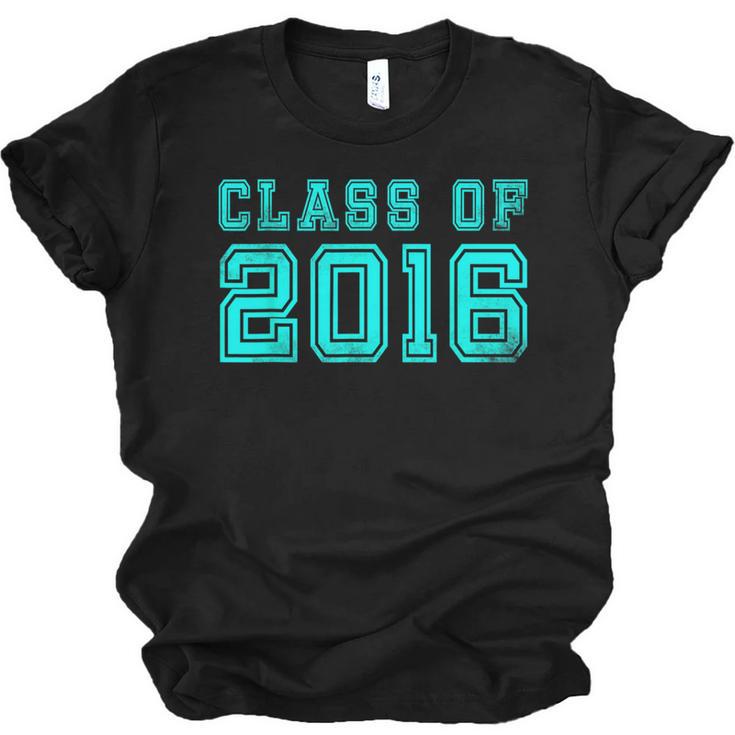Senior Class Of 2016 Graduation T Shirt For Her Or Him Unisex Jersey T-Shirt