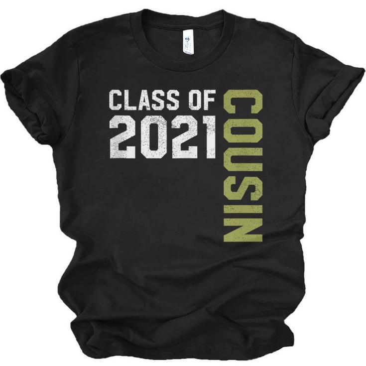 Senior Class Of 2021 Cousin Graduation Unisex Jersey T-Shirt