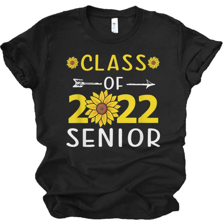 Senior Class Of 2022 Sunflower Graduation Seniors 22 Unisex Jersey T-Shirt