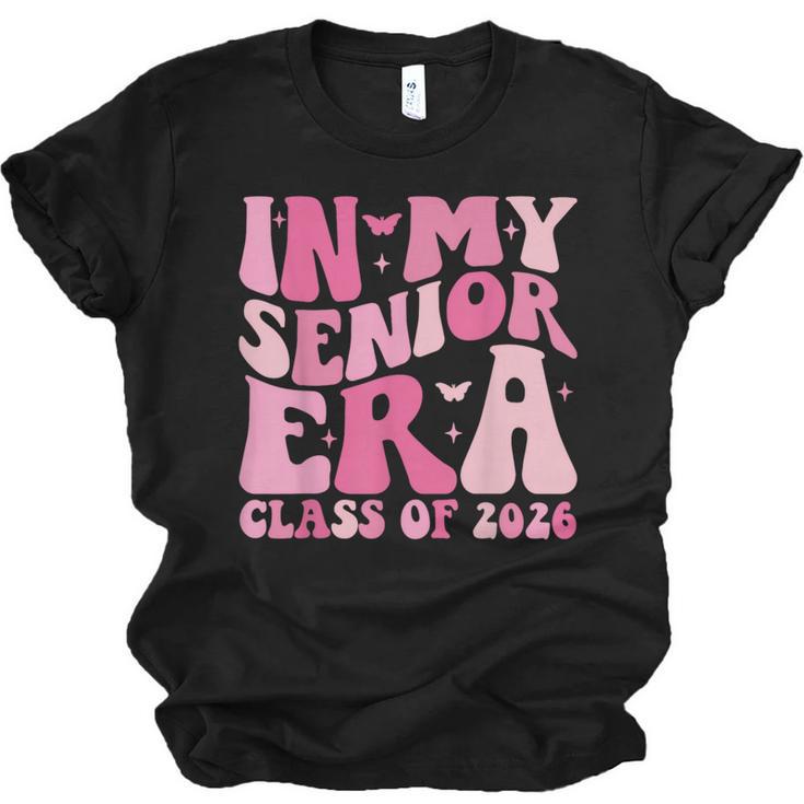 In My Senior Era Class Of 2026 Retro Senior 2026 Graduation Unisex Jersey T-Shirt