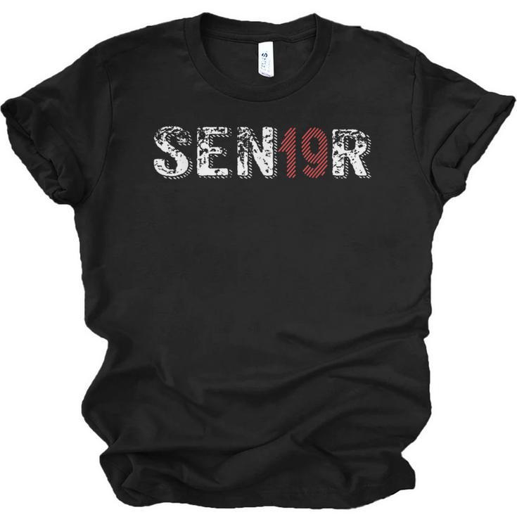 Senior Grad Shirt-Senior Class Of 2019 Graduation Shirt Unisex Jersey T-Shirt