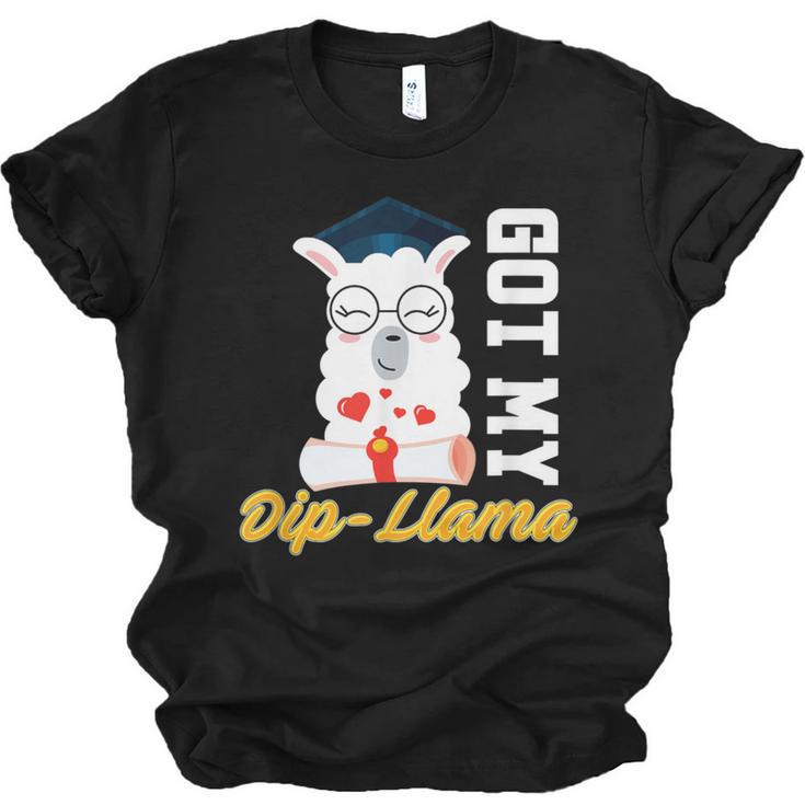 Senior Graduation TShirt 2019 Got My Dip-Llama Diploma Shirt Unisex Jersey T-Shirt