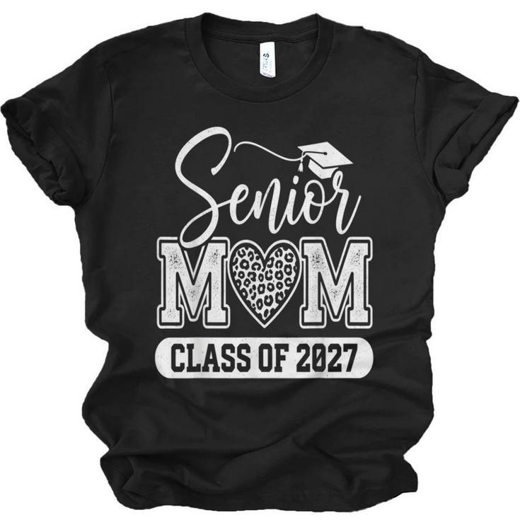 Senior Mom Class Of 2027 Senior Mama 2027 Graduation Unisex Jersey T-Shirt