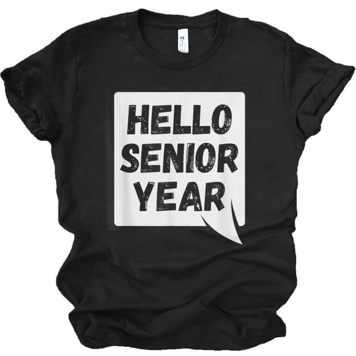 Seniors Class Of 2026 Back To School Graduation Unisex Jersey T-Shirt
