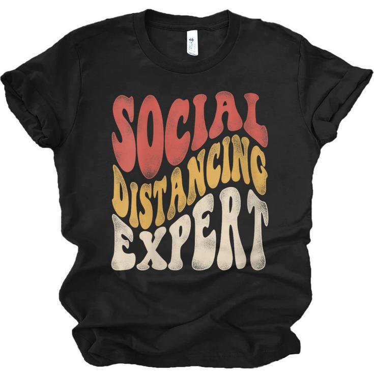 Social Distancing Expert Introvert Unisex Jersey T-Shirt