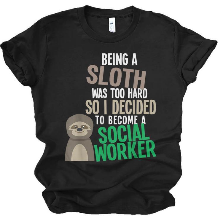 Social Work Student Masters Degree Graduation Unisex Jersey T-Shirt