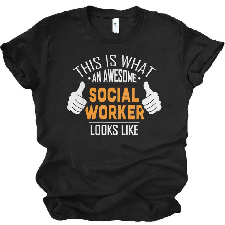 Social Work s Graduation Social Worker Men Unisex Jersey T-Shirt