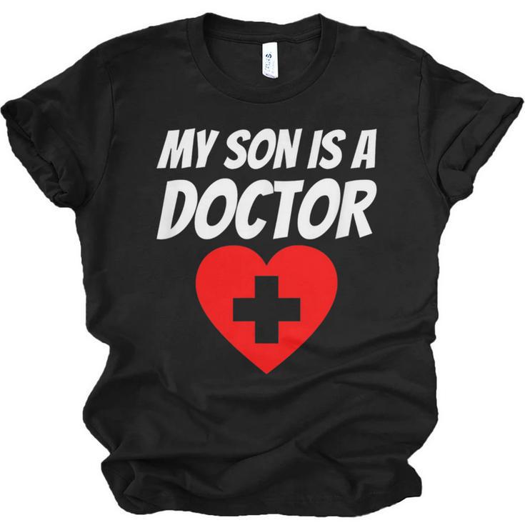 My Son Is A Doctor Shirt Proud Parents Graduation Unisex Jersey T-Shirt