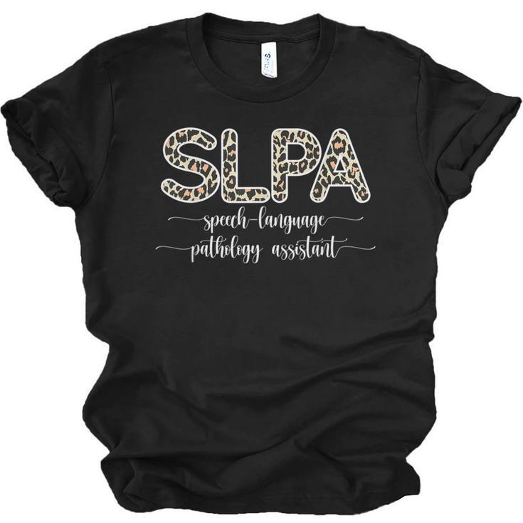 Speech Therapy Graduation For SLPA Therapist Unisex Jersey T-Shirt