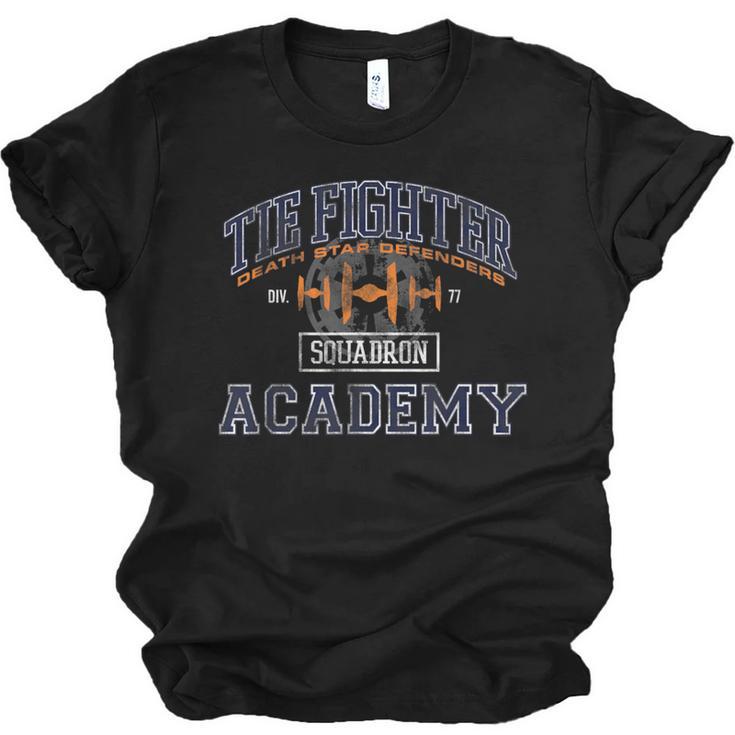 Star Wars TIE Fighter Academy Graduation Unisex Jersey T-Shirt