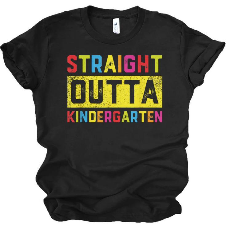 Straight Outta Kindergarten TShirt Graduation Kid Unisex Jersey T-Shirt