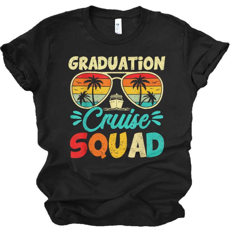 Summer Vacation Graduation Cruise Squad 2026 Matching Unisex Jersey T-Shirt