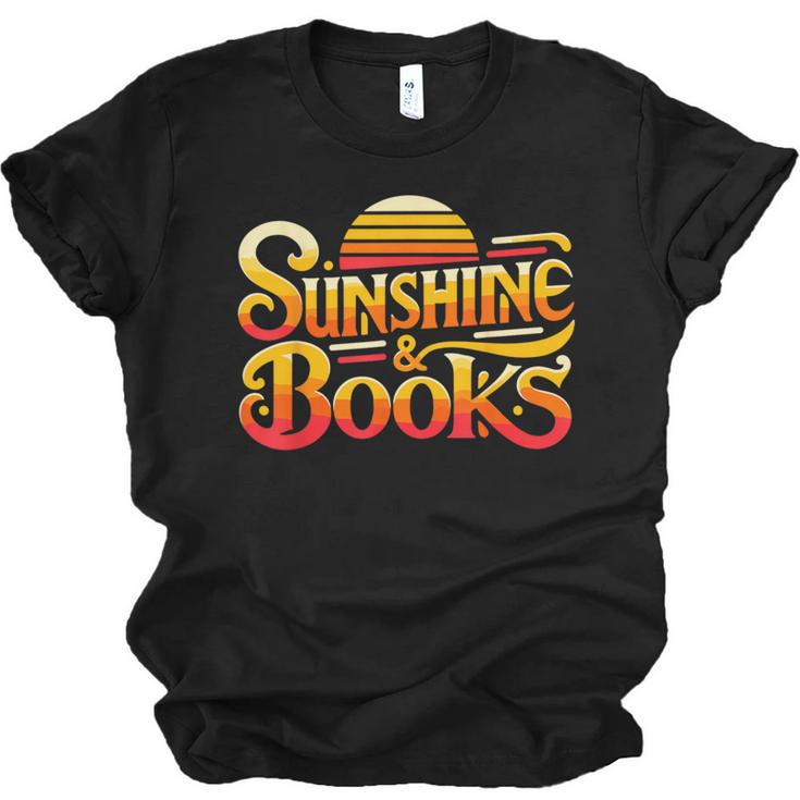 Sunshine & Books For Bookworm Summer Reading Unisex Jersey T-Shirt