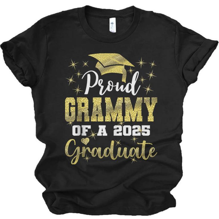 Super Proud Grammy Of 2025 Graduate Senior Graduation Family Unisex Jersey T-Shirt