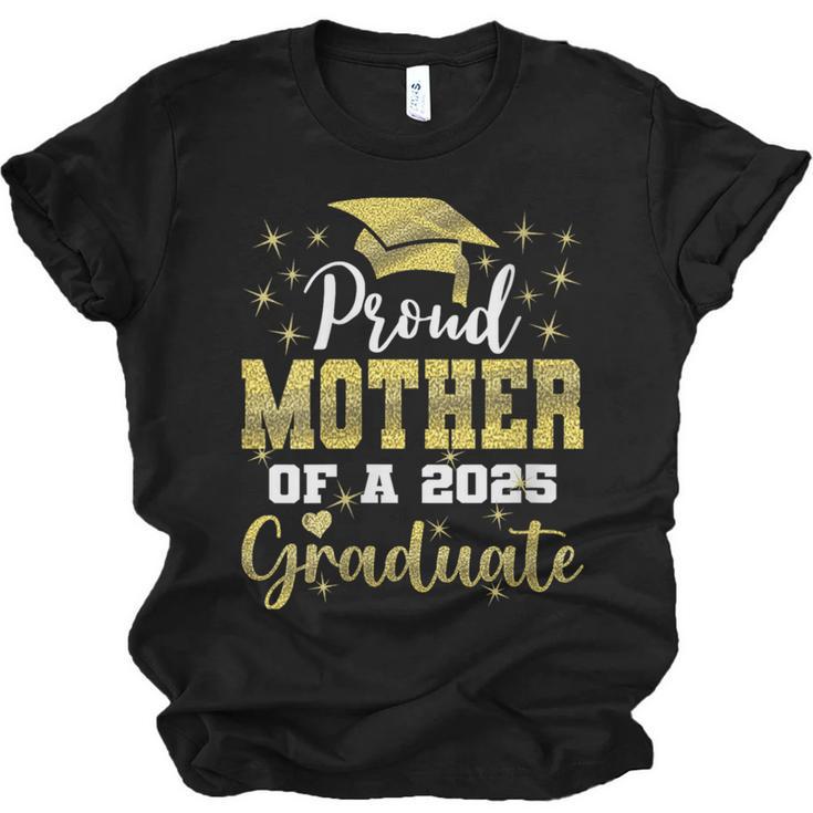 Super Proud Mother Of 2025 Graduate Senior Graduation Family Unisex Jersey T-Shirt