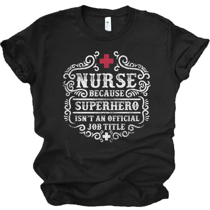 Superhero Nurse RN Graduation Thanks Shirt Unisex Jersey T-Shirt