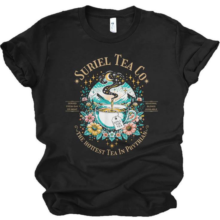 Suriel Tea Spicy Fantasy Romantasy Readers Booktok Bookish Unisex Jersey T-Shirt