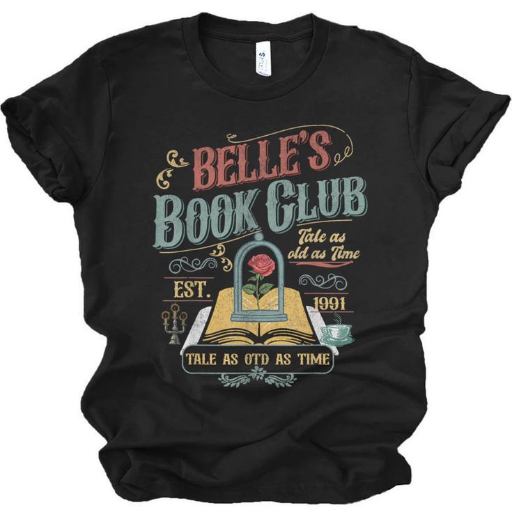 Tale Book Club Est 1991 Tale As Old As Time Unisex Jersey T-Shirt
