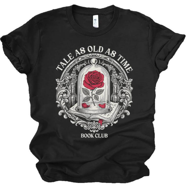 Tale As Old As Time Classic Book Lover Retro Unisex Jersey T-Shirt