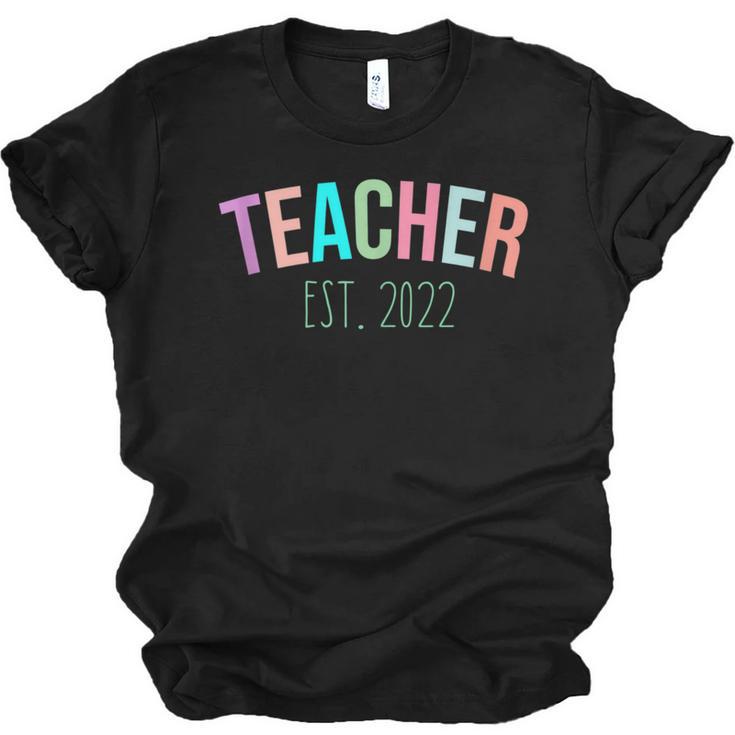 TEACHER Teacher Graduation Kindergarten Teacher 2022 Unisex Jersey T-Shirt