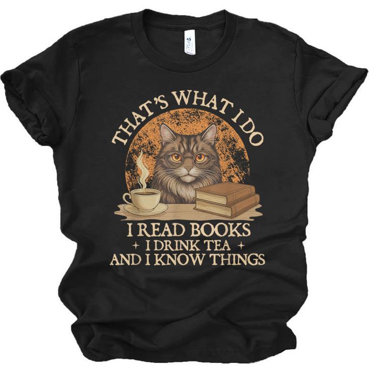 That’s What I Do I Read Books Reading Bookworm Reader Unisex Jersey T-Shirt