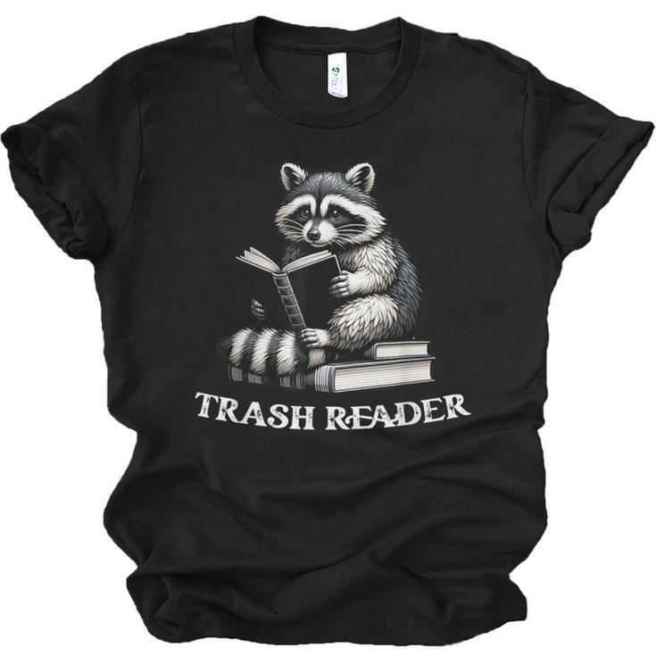 Trash Reader Book Reader Book Lover Book Reader Unisex Jersey T-Shirt