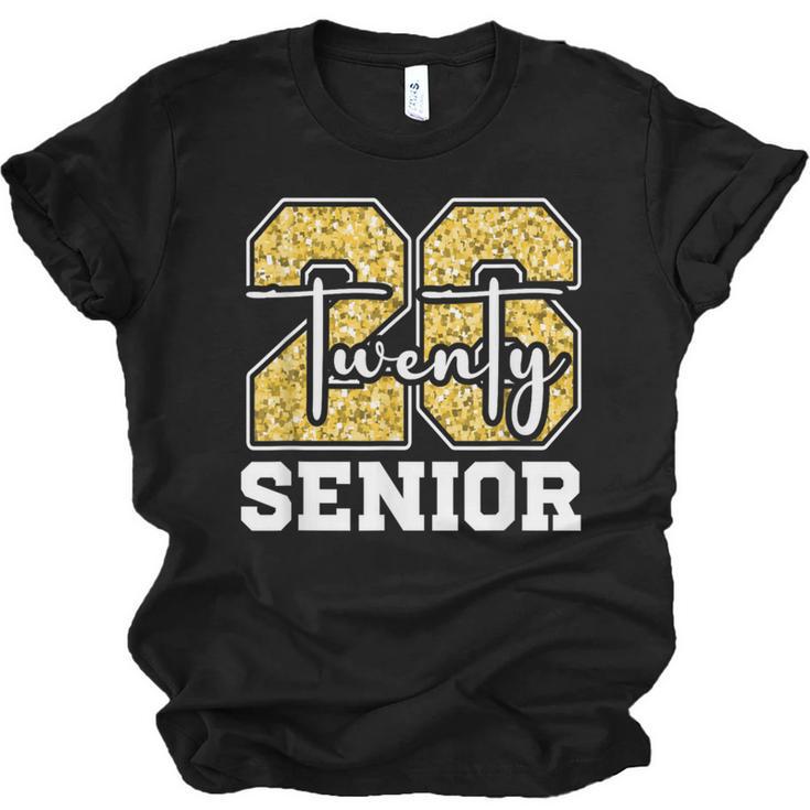 Twenty 2026 Class Of 26 Seniors Back To School Graduation Unisex Jersey T-Shirt