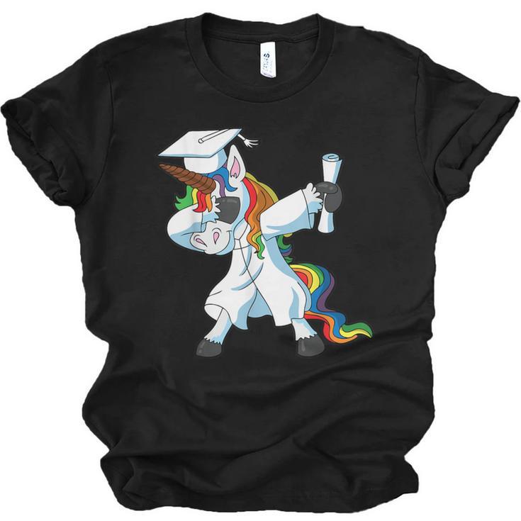 Unicorn Student Graduation 2022 Boys Girls Teenagers Teen Unisex Jersey T-Shirt