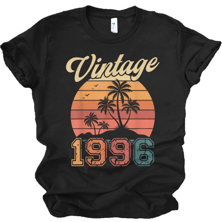 Vintage 1996 Retro Sunset Nostalgia 90s 30th Birthday Unisex Jersey T-Shirt