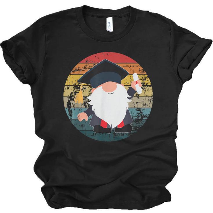 Vintage Graduation Gnome Unisex Jersey T-Shirt