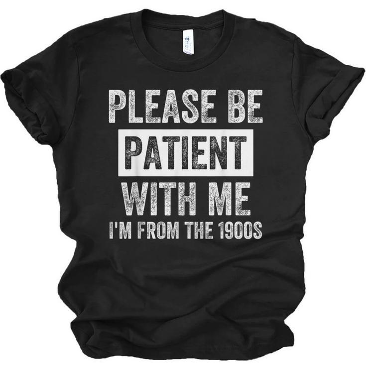 Vintage I'm From The 1900s Retro Men Women Unisex Jersey T-Shirt