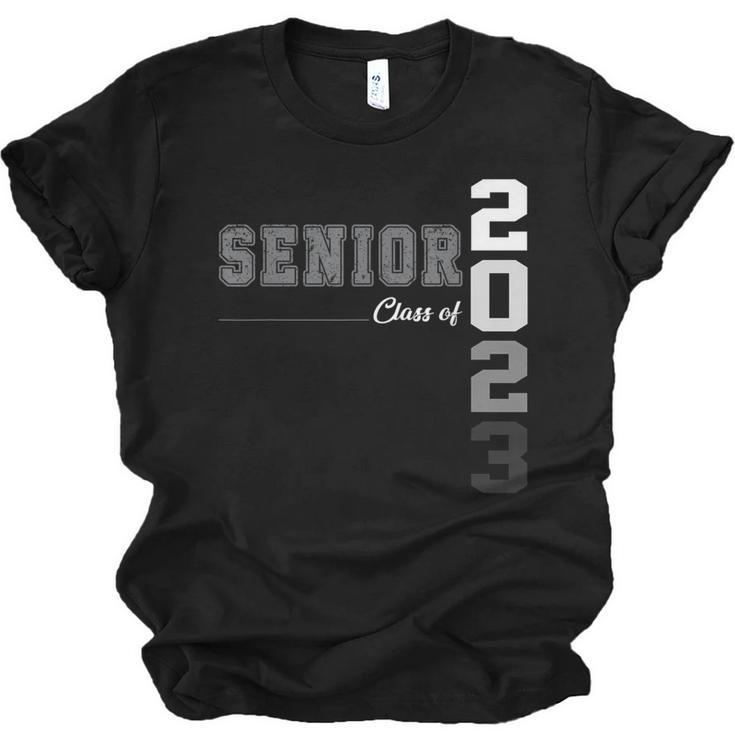 Vintage Senior Class Of 2023 Senior Graduation 2023 Unisex Jersey T-Shirt