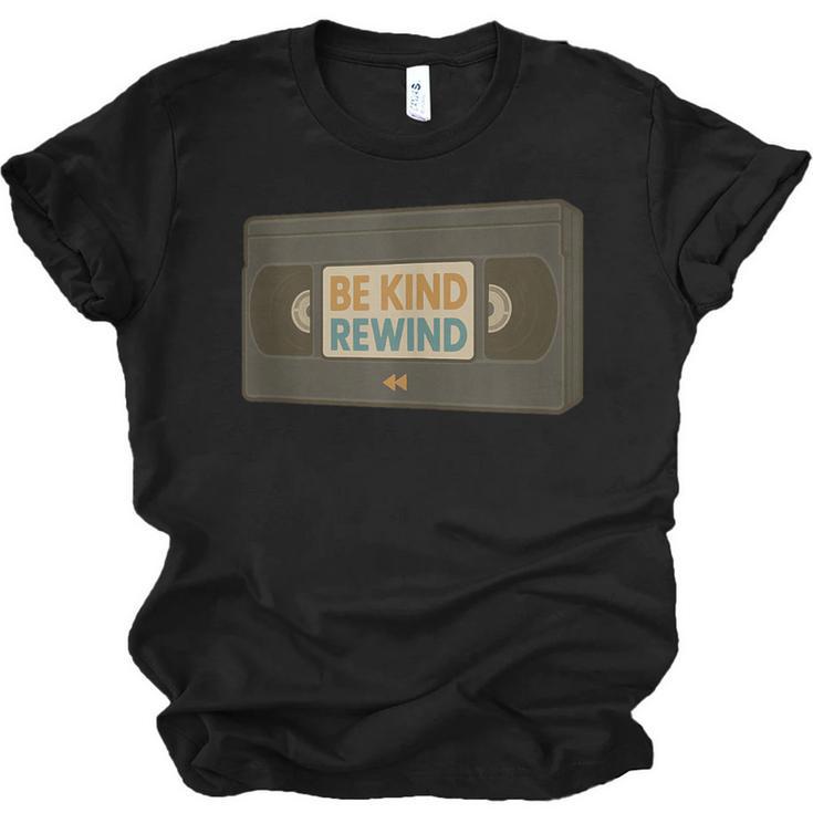 Vintage VHS Tape Humor Retro Nostalgia Graphic Unisex Jersey T-Shirt