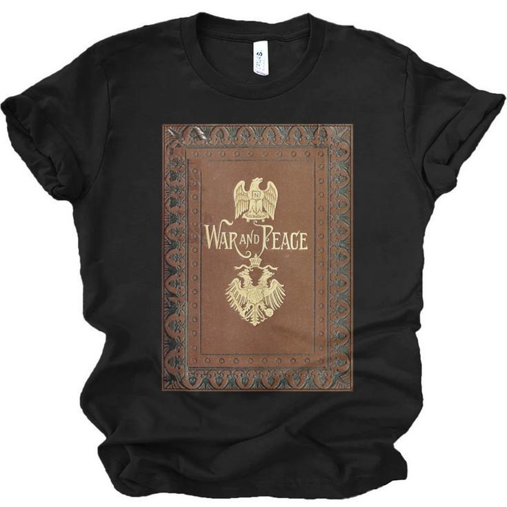 War And Peace Book Cover Unisex Jersey T-Shirt