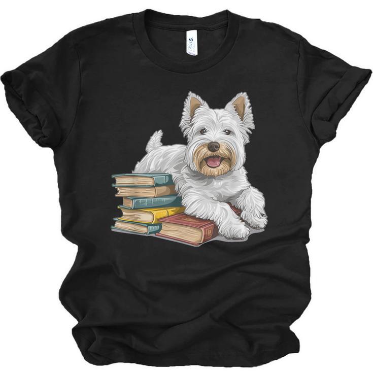 West Highland Terrier Books Dog Breed Westie For Men Women Kids Unisex Jersey T-Shirt