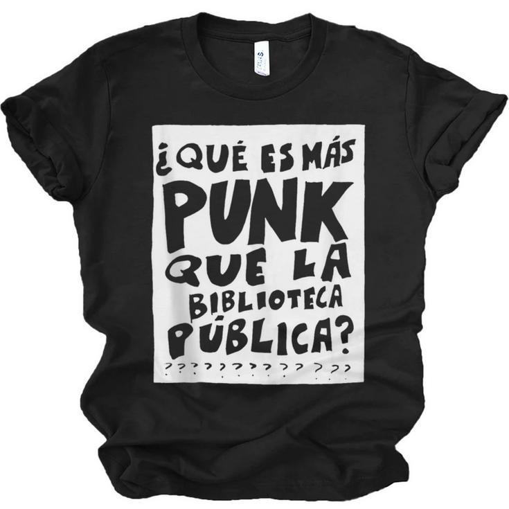 What's More Punk Than The Public Library Book Lover Unisex Jersey T-Shirt