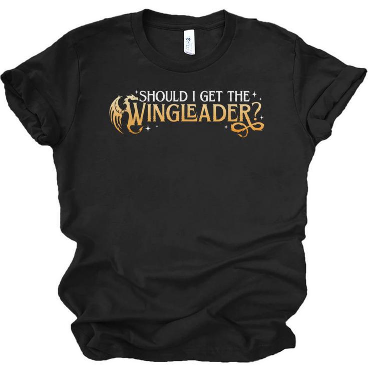 Should I Get The Wingleader Dragon Lover Book Lover Unisex Jersey T-Shirt