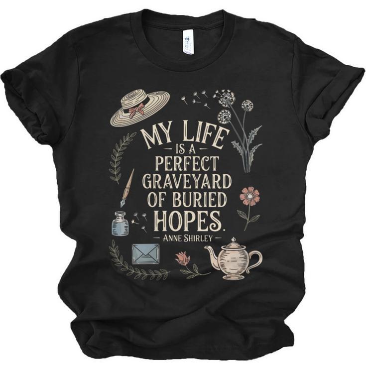 Women's Dramatic Book Lover Quote Unisex Jersey T-Shirt