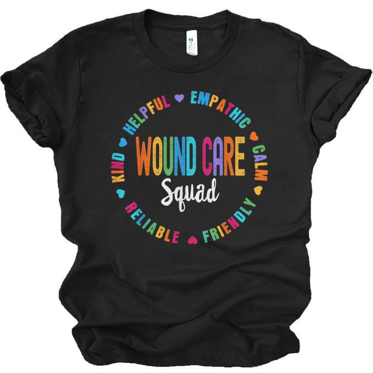 Wound Care Nurse Squad Appreciation Graduation Staff RN Unisex Jersey T-Shirt