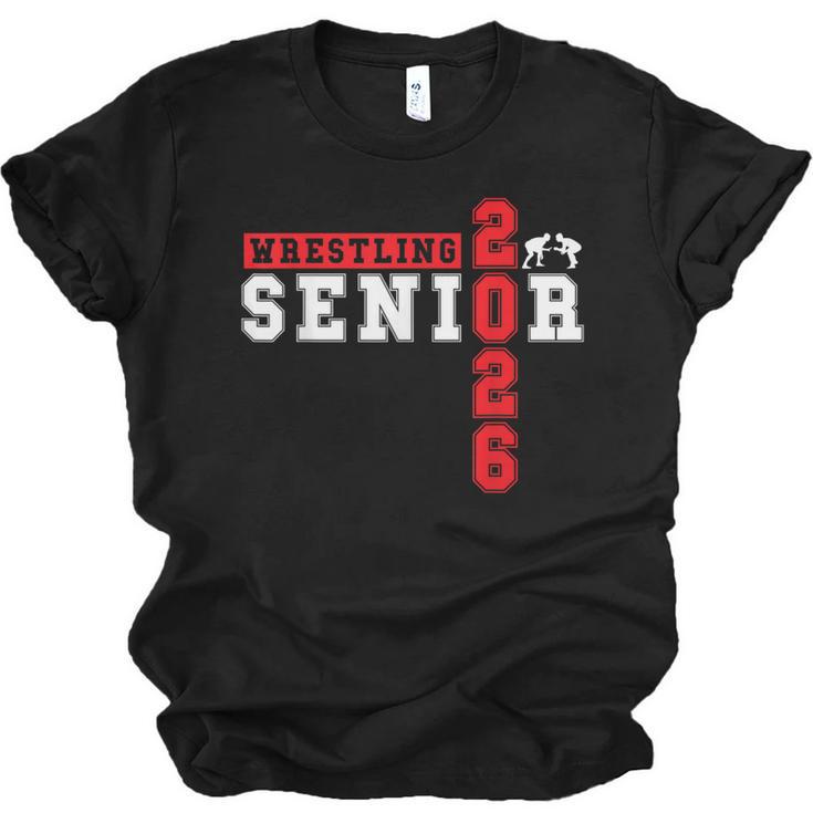 Wrestling Senior Night Wrestling Senior 2026 Graduation 13 Unisex Jersey T-Shirt