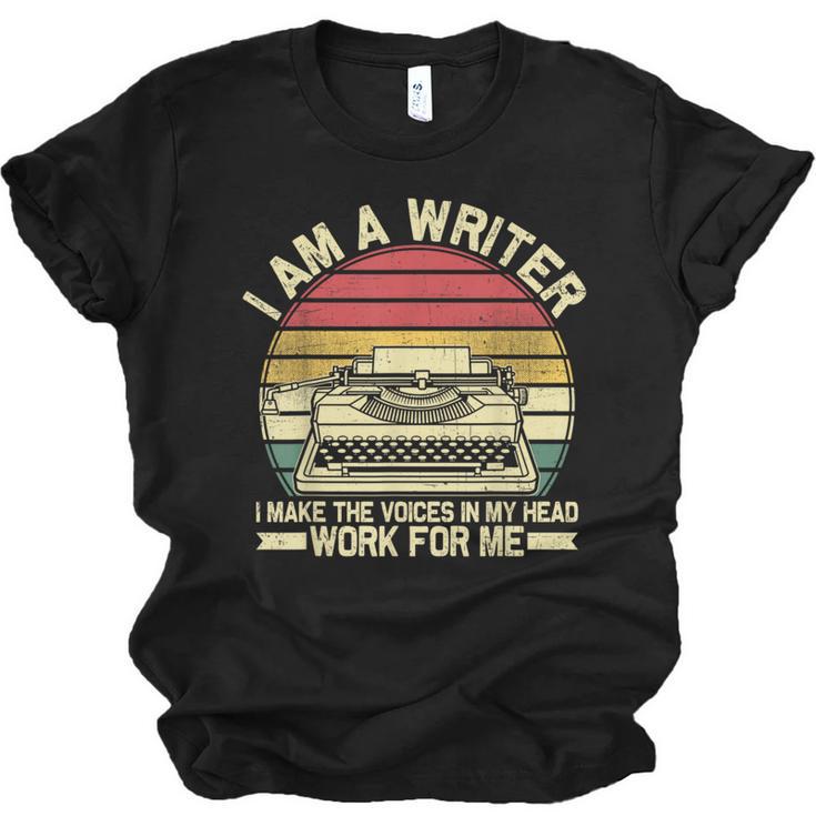 Writer Shirt Men Women Author Book Novelist Poet Unisex Jersey T-Shirt