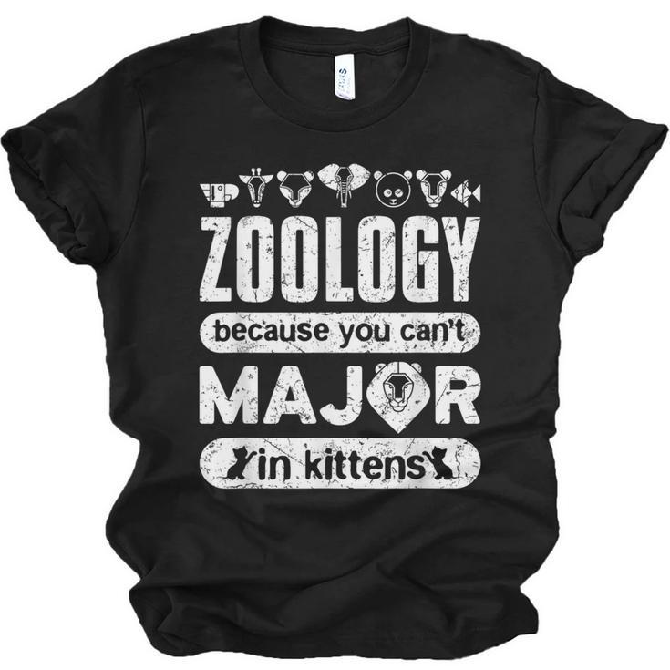 Zoology Major Graduation Zoology Quote Unisex Jersey T-Shirt