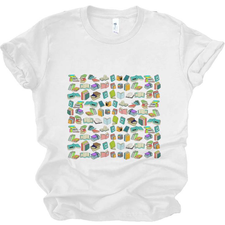 100 Days In The Books English Reading Teacher 100th Day Kids Unisex Jersey T-Shirt