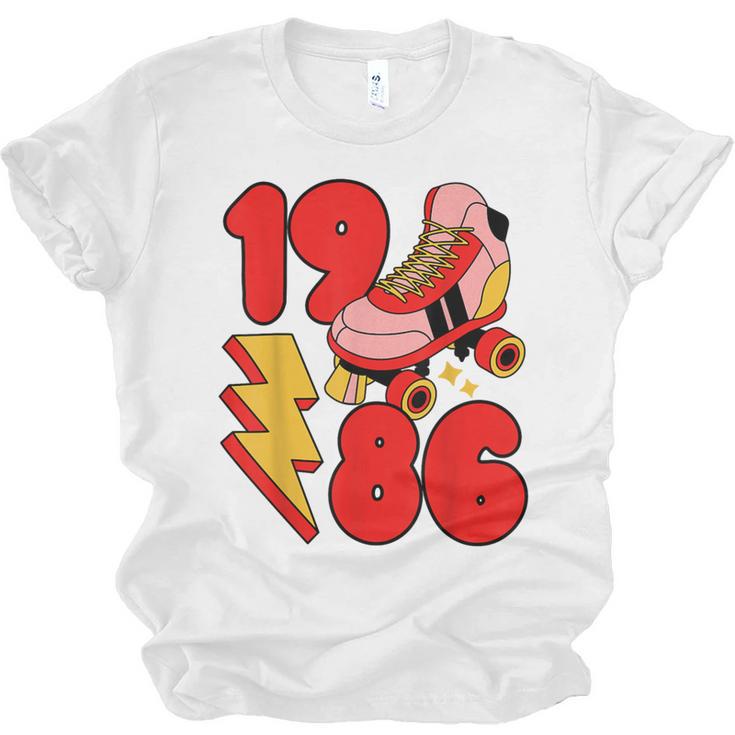 1986 Retro Roller Skate Vintage 80s Nostalgia Collector Unisex Jersey T-Shirt